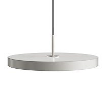 Asteria Medium Nuance Mist - Steel Top 43 x 14 cm, 2.7m cordset
