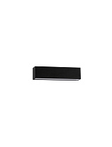 Sandy Black Aluminium & Glass LED 8Watt 220-240Volt 502Lm IP65 3000K L:22 W:5.3 H:5.5 cm