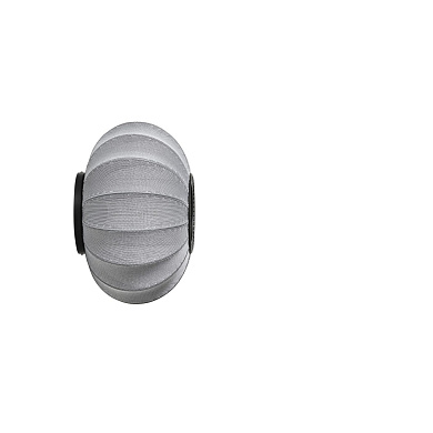 KWO45SICW Knit-Wit Made By Hand Настенный светильник с серым тканевым плафоном минималистичного стиля