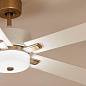 56" Icon 5 Blade LED Indoor Ceiling Fan White люстра-вентилятор 300395WH Kichler — фото 1