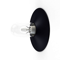 Cooper N° 1; Clear glass E27 52W; Velvet black