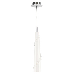 804310 Lightstar Petalo подвесной светильник, 40Вт, белый;хром