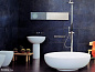 FONTANA Отдельностоящая ванна Pietraluce с душем Ceramica Flaminia