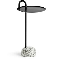 Bowler, столешница черная / основание гранит