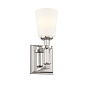Rosalind 12.5" 1 Light Vanity Light Polished Nickel настенный светильник 55145PN Kichler — фото 6