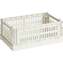 Ящик для хранения HAY Colour Crate S, молочно-белый