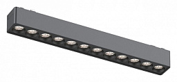 APL.0100.01.12 Aployt Magnetic track встраиваемый магнитный трековый светильник прямоугольной формы черного цвета для магнитного трека 48V