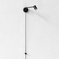 1286138 Ascoli Swing Plug In Astro lighting светильник для чтения матовый чёрный — фото 1