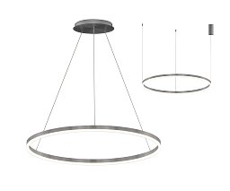 Подвесной светильник Kink Light Тор матовый никель d60 08213,12A(4000K)