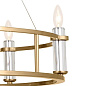 Rosalind 33.25" 6 Light Chandelier Brushed Natural Brass люстра 52490BNB Kichler — фото 8