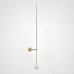 LINES-12 Imperiumloft Lines настенный светильник с длинной штангой и шаровым плафоном