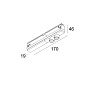 M20/M26H - JUM-OH! 2R 92730 MDL B черный Delta Light трековый светильник — фото 1