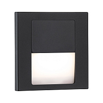 Recessed wall light Tsaro angular 80x80mm