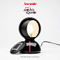 Artemide Eclisse x Squid Game Netflix Black Officer прикроватный светильник — фото 3