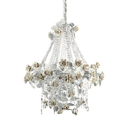 4213803-101 Villari Lady люстра с шестью рожками и стеклянными плафонами