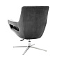 111029 Swivel Chair Flavio granite grey кресло Eichholtz