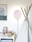 131204 Globen Lighting Balloon Настенный светодиодный светильник, розовый — фото 2