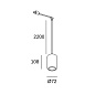 71-8486-93-05 Leds C4 Contrast Structure for Deltatrack дерево — фото 1