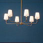 Pallas 32.25" 6 Light Chandelier Brushed Natural Brass люстра 52516BNB Kichler — фото 2