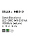 9155101 SALVA Novaluce спот LED GU10 1x10W 230V IP20