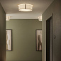Потолочный светильник Astro Lighting Salina 400 бежевая ткань / бронза — фото 3