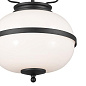 Opal 2 Light Pendant Textured Black подвесной светильник 52478BKT Kichler — фото 6