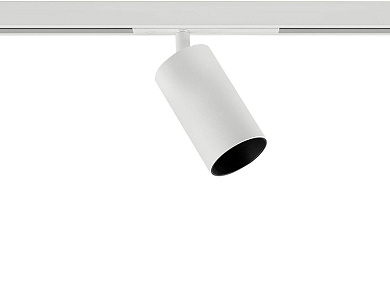 потолочный светильник с регулируемым цилиндрическим прожектором для магнитного трека 48V