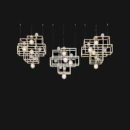 Люстра Bubbles 2.0 JAGO, 180×60 см NCS 287/3