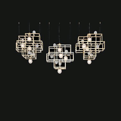 Люстра Bubbles 2.0 JAGO, 180×60 см NCS 287/3