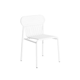 M0740109 WEEK-END Petite Friture Обеденный стул садовый металлический белый