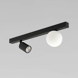 a068811 TK Lighting Vox потолочный светильник на линейной планке с прожектором и шарообразным плафоном