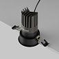 Встраиваемый светильник Maytoni Dip 15W 1550лм Черный DL118-15W-3K-B — фото 3