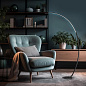 10281/T LED Escada Grand торшер 12W 1040lm 4500K — фото 2