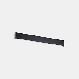 307046 Ideal lux Delta настенный светильник черного цвета вытянутой формы для подсветки стен