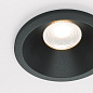 Zoom Maytoni встраиваемый светильник DL034-01-06W3K-B черный