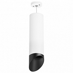 RP649687 Lightstar Rullo 7 подвесной светильник с лепестковым отражателем белого цвета