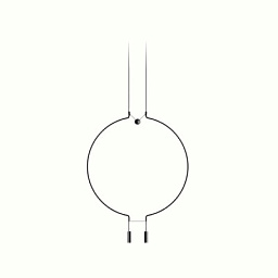 SPLIAIG2NENELED Axolight Liaison L2 SP LED крупная дизайнерская люстра чёрный