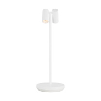 Doppia Accent Rechargeable Table Lamp матовый белый