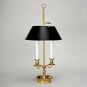 TM0051.BK.BC Montparnasse Bouillotte 2 Lights, Black Shade