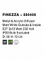 550406 FINEZZA Novaluce светильник LED E27 3x12W IP20
