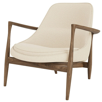 71161-004655 Audo Copenhagen Elizabeth Кресло, Орех / Логан Жасмин