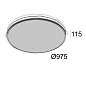 20629 9300 Delta Light SUPERNOVA LINE 95 TRIMLESS Утопленный точечный светильник — фото 1