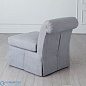 Slipper Chair Section-Muslin-1 pc Global Views диван