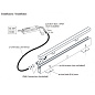 BWLK0206W52WAA Nemo Walkline Wall Washer Recessed 0,6m встраиваемый светильник для проезда алюминиевый — фото 2