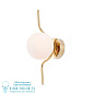 29690 LE VITA Gold wall lamp настенный светильник Faro barcelona