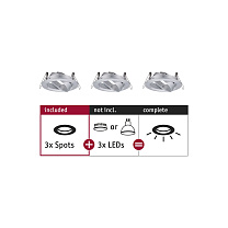 Downlight Choose Basic Set Swivelling round 50°