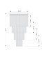 Потолочный светильник Kutek Classic Filago FIL-PLM-7(P)450/270 — фото 1