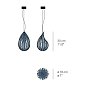 Подвесной светильник LZF Raindrop Small — фото 6