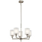 Lynn Haven 5 Light Chandelier Brushed Nickel люстра 52283NI Kichler — фото 1