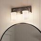 Vetivene 2 Light Vanity Light Classic Pewter настенный светильник 55130CLP Kichler — фото 2